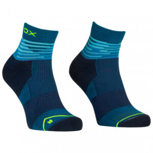 Ortovox - All Mountain Quarter Socks - Merinosocken Gr 45-47 blau