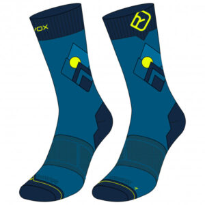 Ortovox - Alpine Light Comp Mid Socks - Merinosocken Gr 42-44 blau