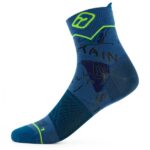 Ortovox - Alpine Light Quarter Socks - Merinosocken Gr 42-44 blau