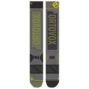 Ortovox - Free Ride Long Socks - Skisocken Gr 45-47 grau