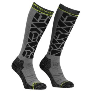 Ortovox - Ski Tour Comp Long Socks - Skisocken Gr 42-44 grau/schwarz