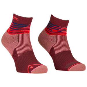 Ortovox - Women's All Mountain Quarter Socks - Merinosocken Gr 42-44 rot