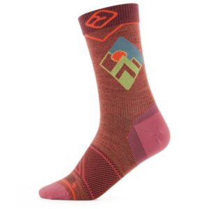 Ortovox - Women's Alpine Light Comp Mid Socks - Merinosocken Gr 35-38 rot