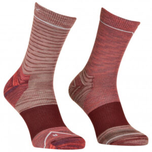 Ortovox - Women's Alpine Mid Socks - Merinosocken Gr 39-41 rot/braun