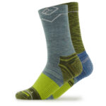 Ortovox - Women's Alpine Mid Socks - Merinosocken Gr 35-38 oliv