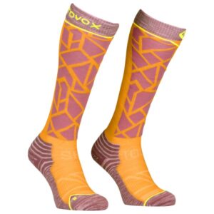 Ortovox - Women's Ski Tour Comp Long Socks - Skisocken Gr 42-44 orange