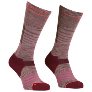 Ortovox - Women's Ski Tour LT Comp Long Socks - Skisocken Gr 42-44 braun