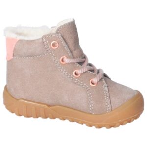 Pepino by Ricosta - Kid's Denny - Winterschuhe Gr 24 - Wide rosa/beige