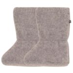 Pure Pure - Baby Stiefel Fleece - Hüttenschuhe Gr 0 braun