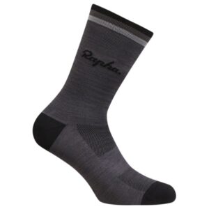 Rapha - Logo Socks - Radsocken Gr 40-42 grau