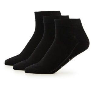 Rohner - Basic Sneaker (3-Pack) - Multifunktionssocken Gr 47-50 schwarz