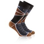 Rohner - Copper Trek L/R - Wandersocken Gr 47-48 schwarz