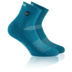 Rohner - Trek Everyday - Wandersocken Gr 39-41 blau/türkis