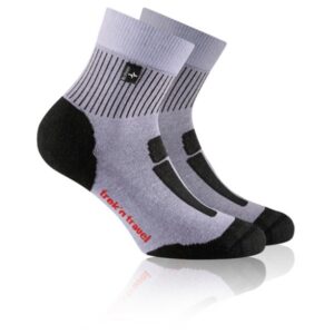 Rohner - Trek'n Travel - Wandersocken Gr 36-38 grau