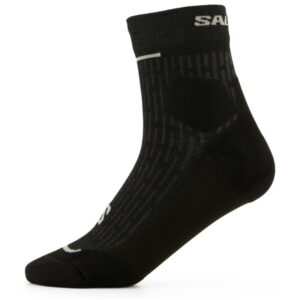 Salomon - Ultra Glide Ankle - Laufsocken Gr 39-41 schwarz