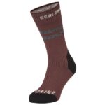 Sealskinz - Runton - Radsocken Gr M braun