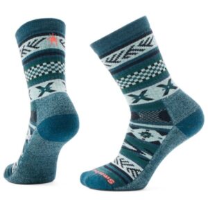 Smartwool - Everyday Cabin Games Crew Socks - Merinosocken Gr XL blau