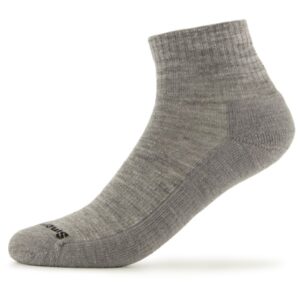 Smartwool - Everyday Solid Rib Ankle Socks - Multifunktionssocken Gr L grau