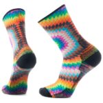 Smartwool - Hike LT Cushion Love Lives Here Print Crew Socks - Wandersocken Gr S bunt