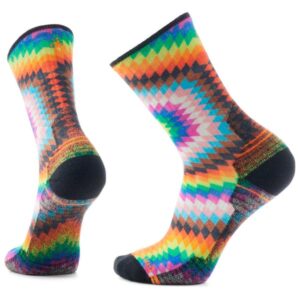 Smartwool - Hike LT Cushion Love Lives Here Print Crew Socks - Wandersocken Gr S bunt