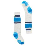 Smartwool - Kid's Wintersport Full Cushion Stripe OTC - Multifunktionssocken Gr S weiß