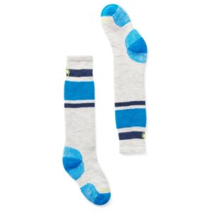 Smartwool - Kid's Wintersport Full Cushion Stripe OTC - Multifunktionssocken Gr S weiß