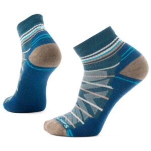 Smartwool - Performance Hike Light Cushion Pattern Ankle - Wandersocken Gr XL blau