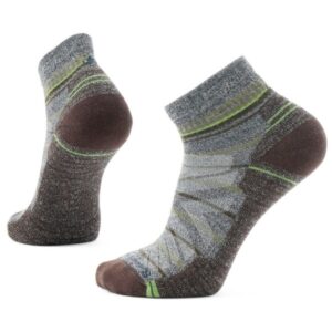 Smartwool - Performance Hike Light Cushion Pattern Ankle - Wandersocken Gr XL grau