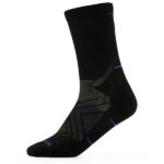 Smartwool - Performance Run Zero Cushion Mid Crew - Laufsocken Gr L schwarz