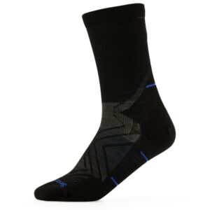 Smartwool - Performance Run Zero Cushion Mid Crew - Laufsocken Gr L schwarz