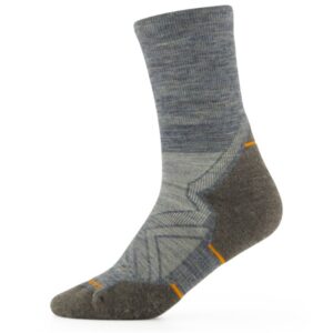 Smartwool - Run Targeted Cushion Mid Crew - Laufsocken Gr L grau