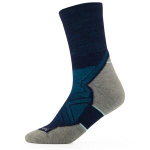 Smartwool - Run Targeted Cushion Mid Crew - Laufsocken Gr M blau