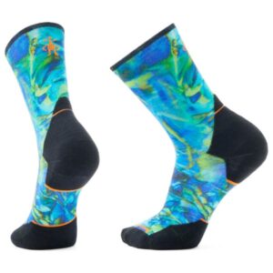 Smartwool - Trail Run Targeted Cush.Reflec. PRT Crew Socks - Laufsocken Gr L blau