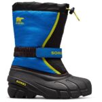 Sorel - Youth Flurry - Winterschuhe Gr 4 schwarz/blau