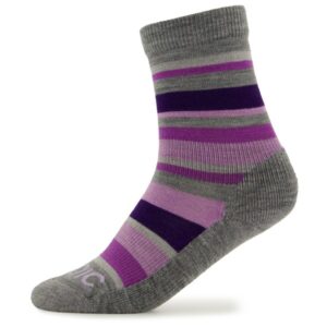 Stoic - Kid's Merino Trekking Crew Socks Stripes - Wandersocken Gr 35-38 blau