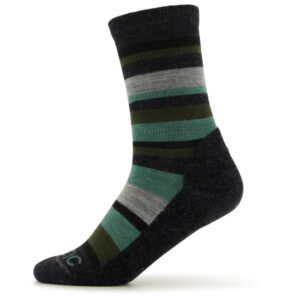 Stoic - Kid's Merino Trekking Crew Socks Stripes - Wandersocken Gr 31-34 schwarz