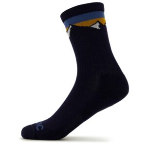 Stoic - Merino Crew Tech Rib Mountains Socks - Multifunktionssocken Gr 39-41 schwarz