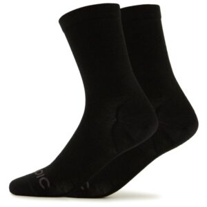 Stoic - Merino Everyday Crew Solid Socks - Merinosocken Gr 42-44 schwarz