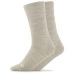 Stoic - Merino Everyday Crew Solid Socks - Merinosocken Gr 36-38 grau