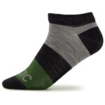 Stoic - Merino Everyday No Show Socks - Multifunktionssocken Gr 36-38 schwarz