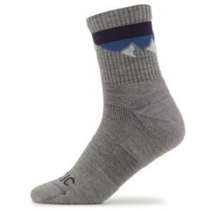 Stoic - Merino Quarter Tech Rib Mountains Socks - Multifunktionssocken Gr 36-38 grau