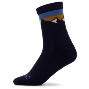 Stoic - Merino Quarter Tech Rib Mountains Socks - Multifunktionssocken Gr 42-44 schwarz