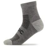 Stoic - Merino Running Quarter+ light socks - Laufsocken Gr 45-47 grau