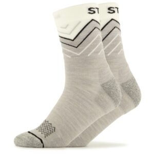 Stoic - Merino Running Socks Q+ - Laufsocken Gr 45-47 grau