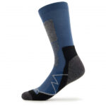 Stoic - Merino Trekking Crew Socks - Wandersocken Gr 39-41 blau