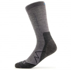 Stoic - Merino Trekking Crew Socks - Wandersocken Gr 42-44 grau