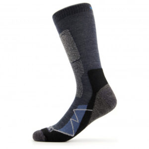 Stoic - Merino Trekking Crew Socks - Wandersocken Gr 45-47 grau