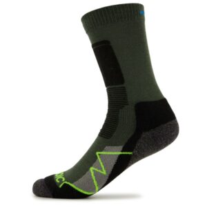 Stoic - Merino Trekking Crew Socks - Wandersocken Gr 42-44 schwarz