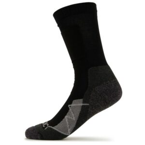 Stoic - Merino Trekking Crew Socks - Wandersocken Gr 42-44 schwarz