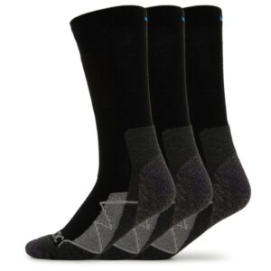 Stoic - Merino Trekking Crew Socks - Wandersocken Gr 36-38 schwarz